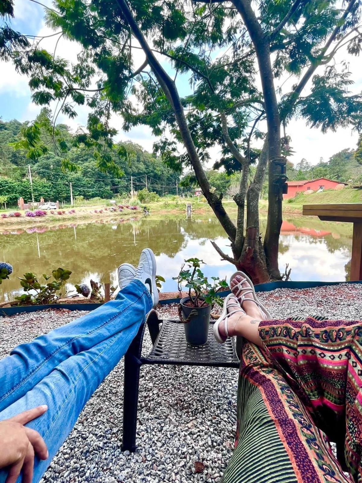 Villa Sitio Lar Da Terra São Roque Esterno foto